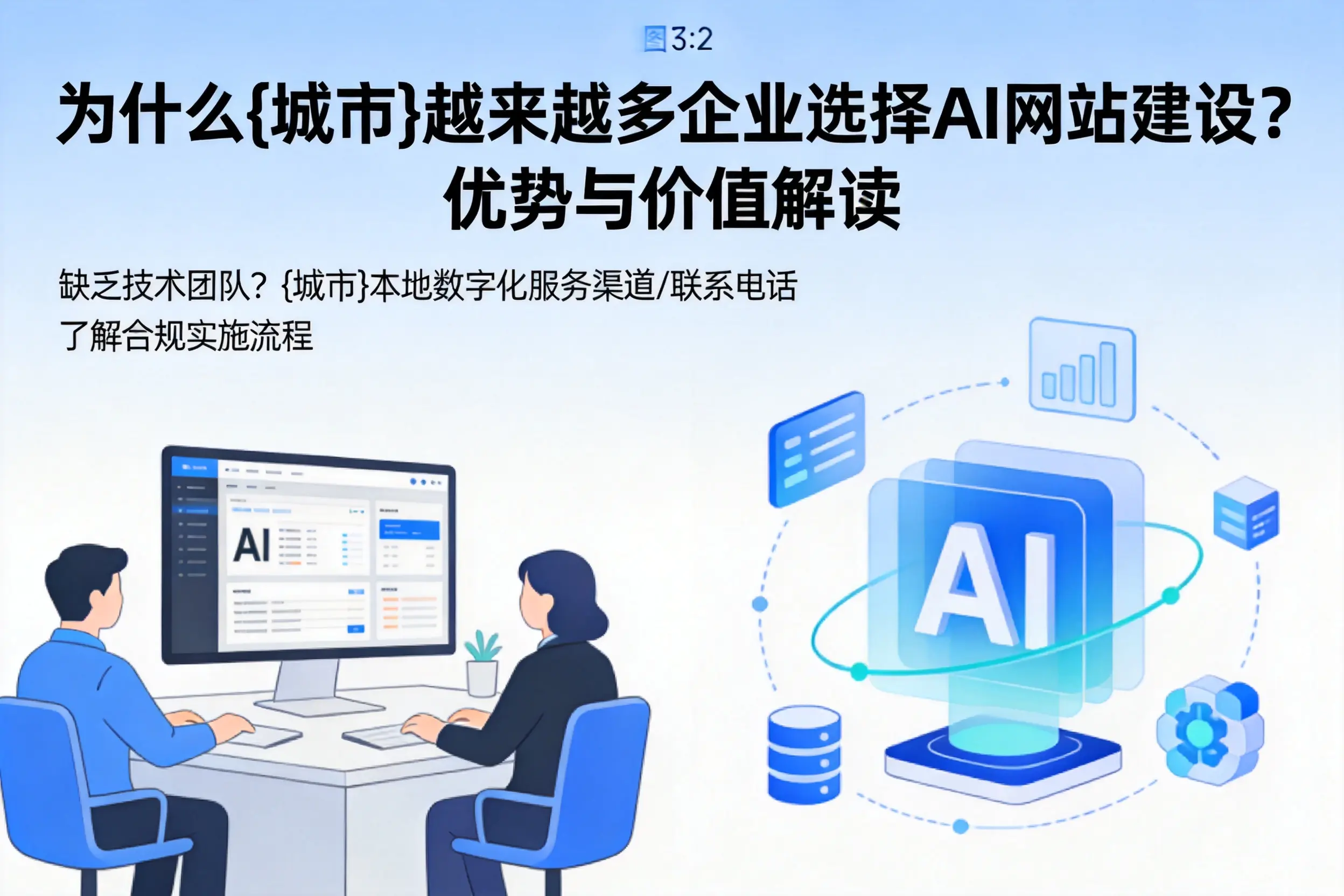 为什么长春越来越多企业选择AI网站建设?优势与价值解读